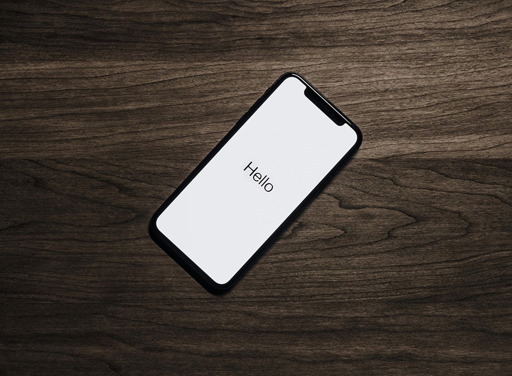 Cell Phone on table