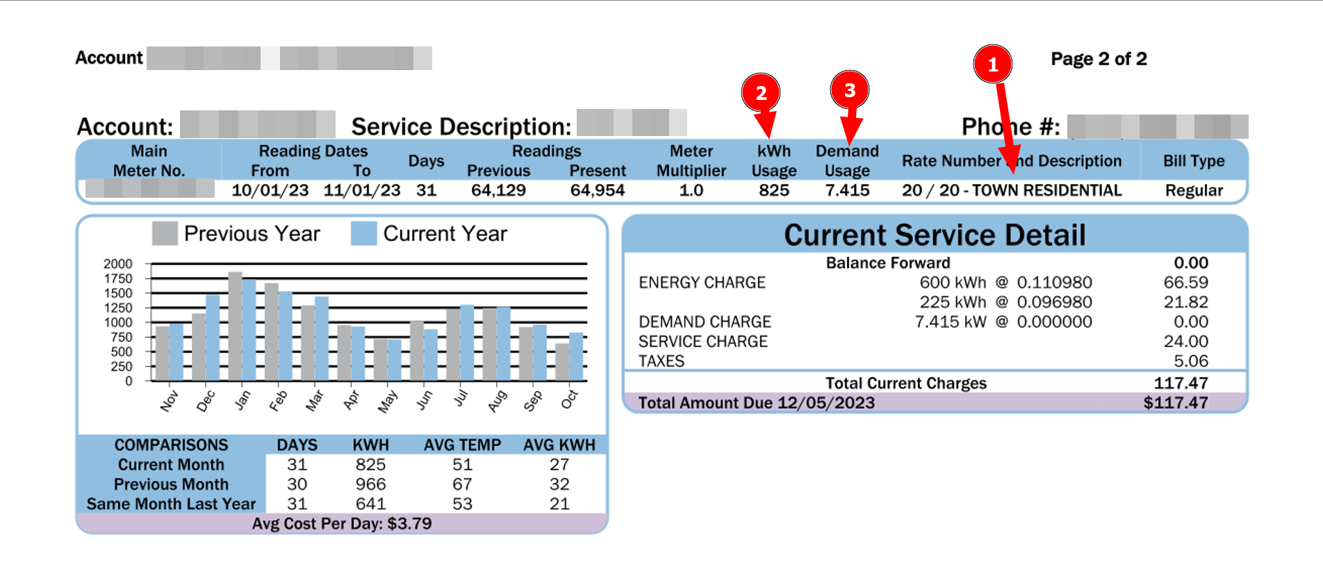 Sample Bill Image