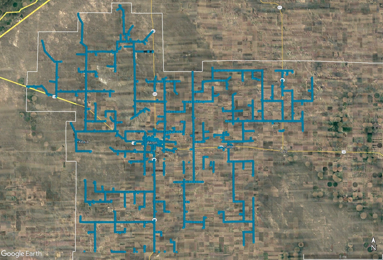 Pole Inspection Map